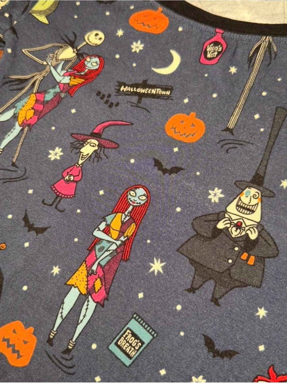 Little Sleepies 3T Nightmare Before Christmas Bamboo Pajama Set Jack Sally - Picture 4 of 7